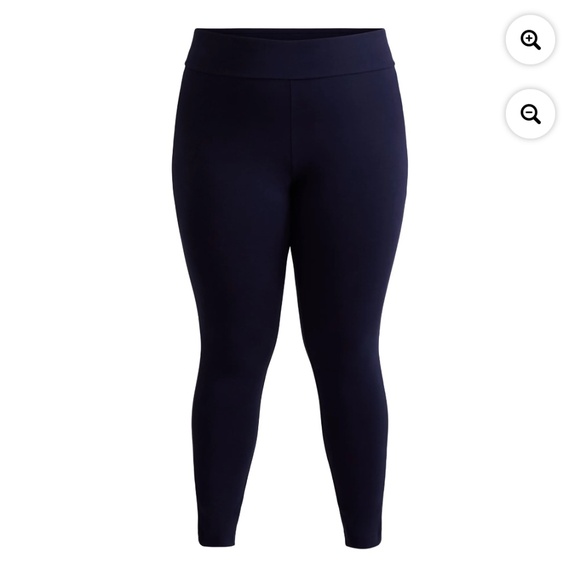 Terra and Sky Women’s Plus Dark Navy Leggings Size 2X NWT - Picture 1 of 5